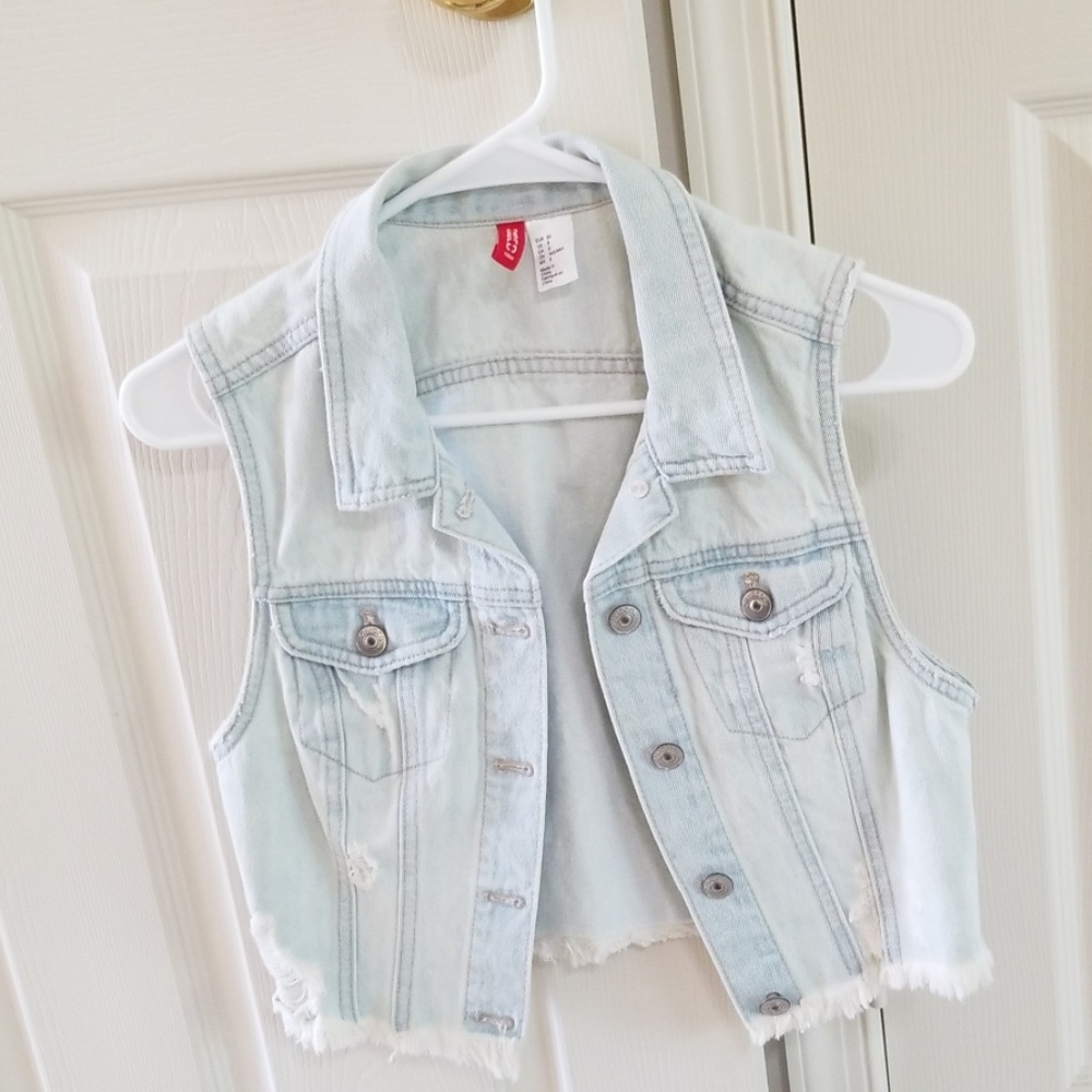 ⭐Jean Vest H&M Size 8
